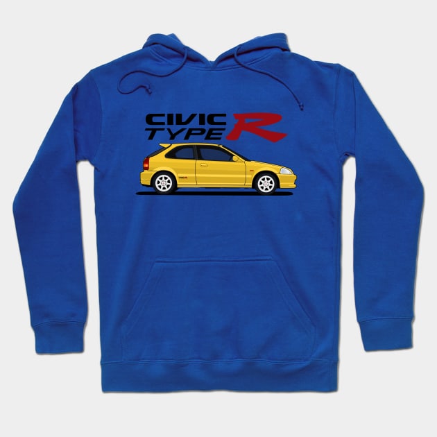 Civic Type R Hoodie by masjestudio